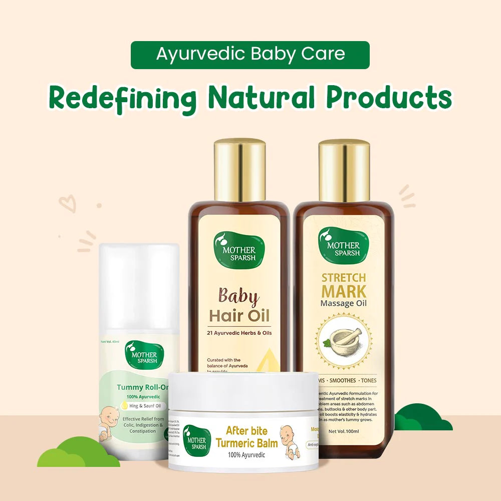 Mother Sparsh Stretch Mark Massage Oil - 100ml - Laadlee