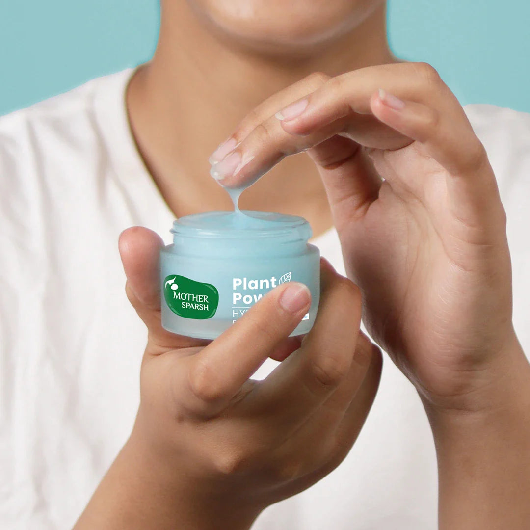 Mother Sparsh Plant Powered Hydra Marine Face Gel - 50gm - Laadlee