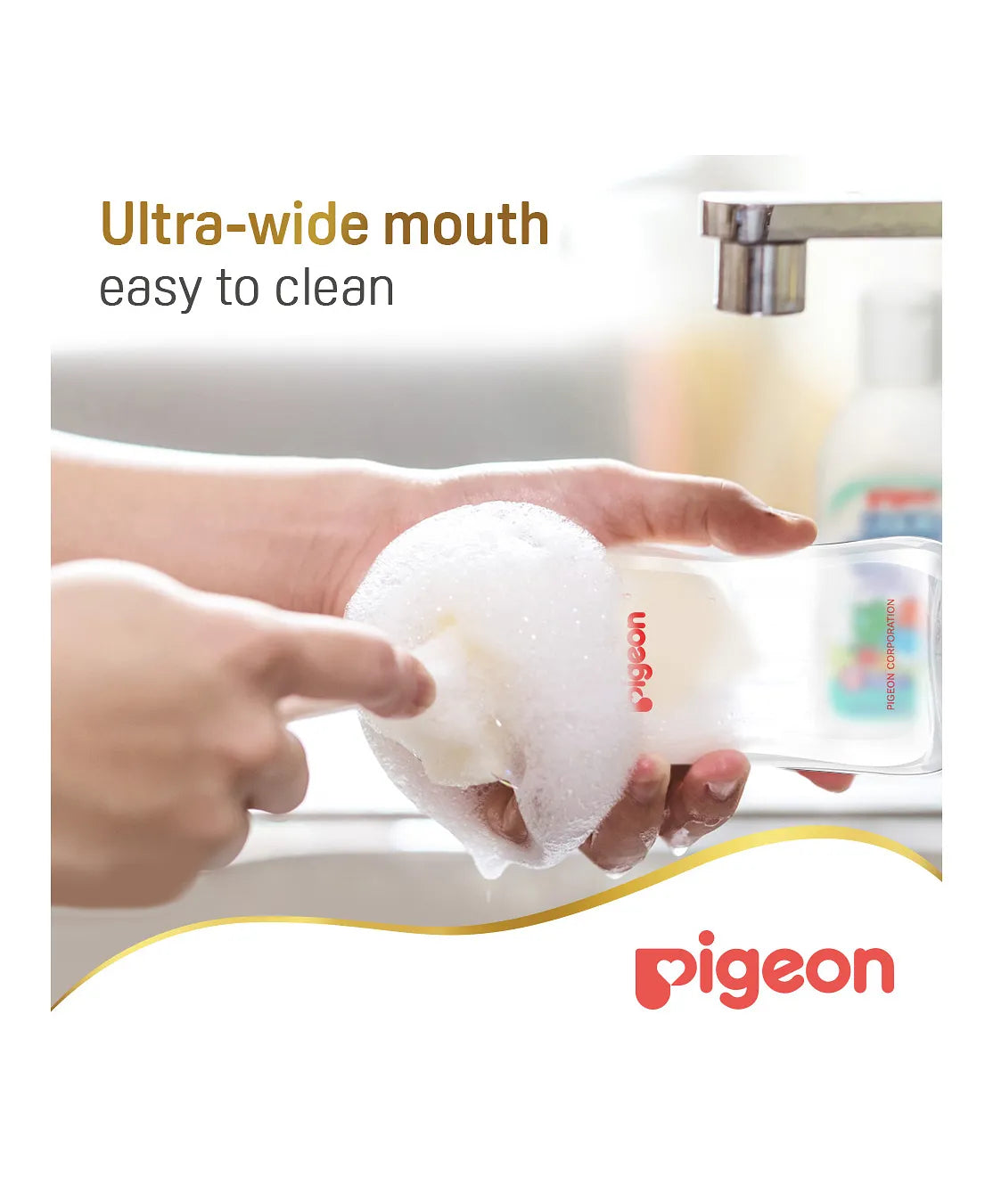 Pigeon Softtouch WN Plastic Bottle - 240ml