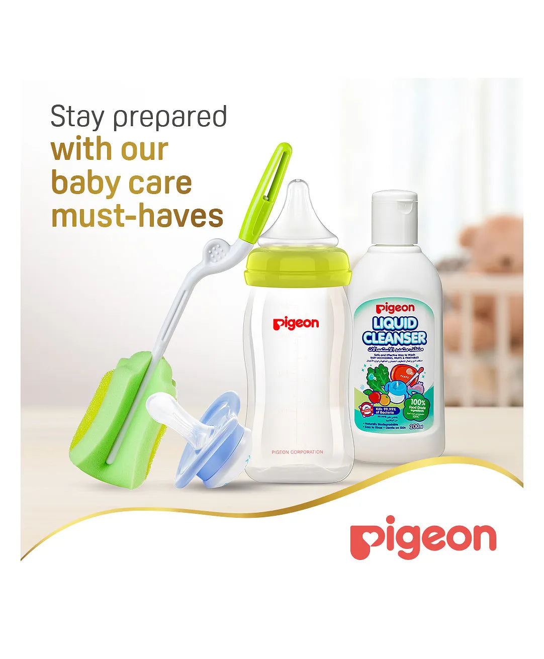 Pigeon Softtouch WN Plastic Bottle - 240ml