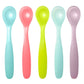 Badabulle Soft Baby Spoons Pastel - Set of 5 - Laadlee