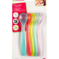 Badabulle Soft Baby Spoons Pastel - Set of 5 - Laadlee