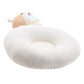 Tiny Hug Newborn Baby  Breathable Flat Round Pillow - Ivory