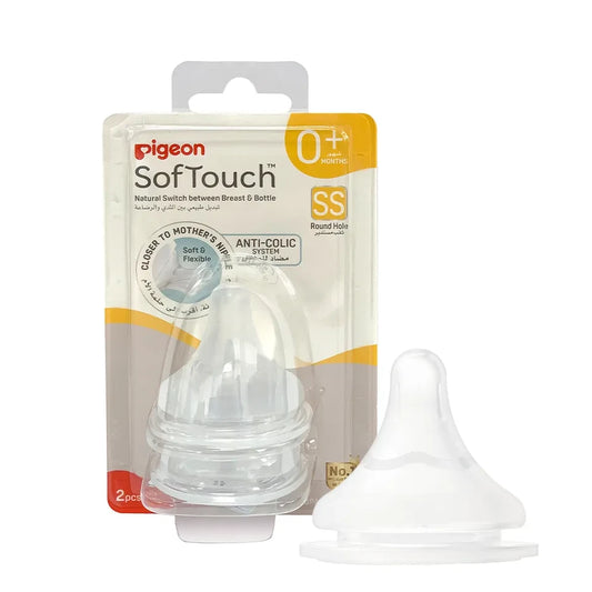 Pigeon Softtouch WN Nipples (SS) - Pack Of 2