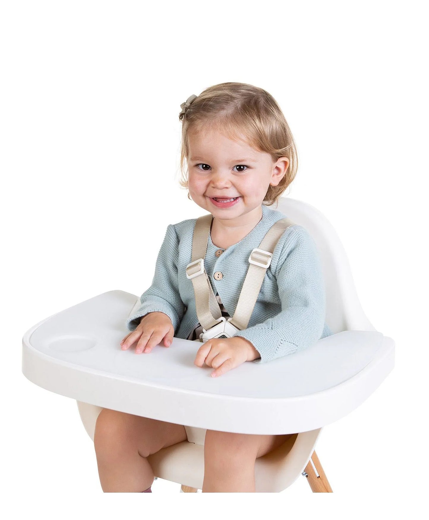 Childhome Evolu Tray ABS + Silicone Placemat - White