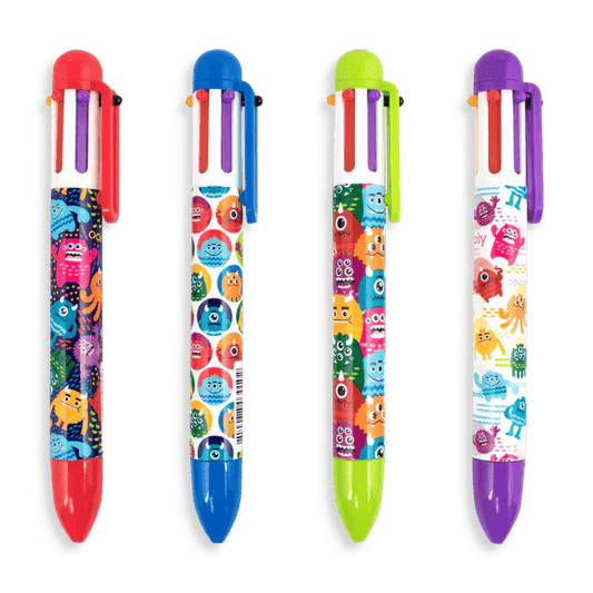 Ooly 6 Click Pens - Monster