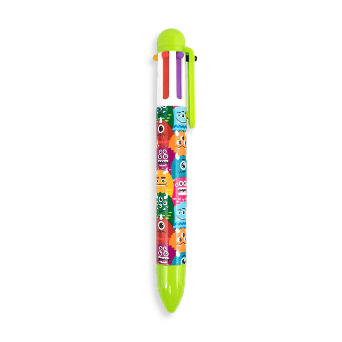 Ooly 6 Click Pens - Monster