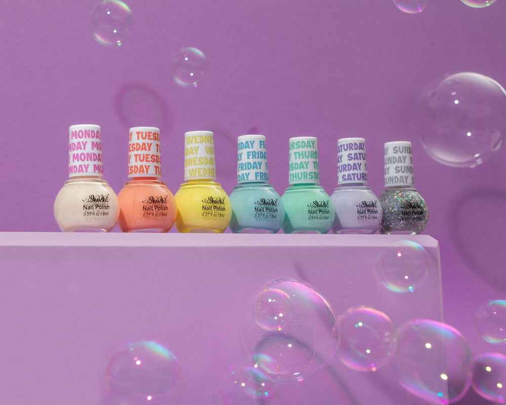 Shush! 7 Days Nail Polish Set - Laadlee