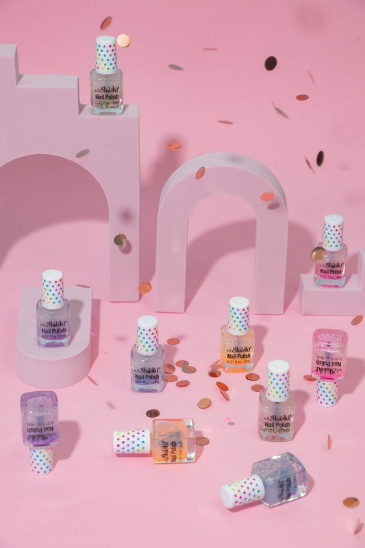 Shush! Confetti Water Nail Polish Set - Laadlee
