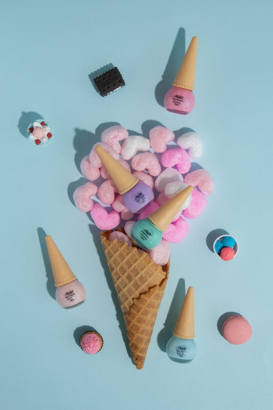 Shush! Ice Cream Cone Nail Polish Set - Laadlee