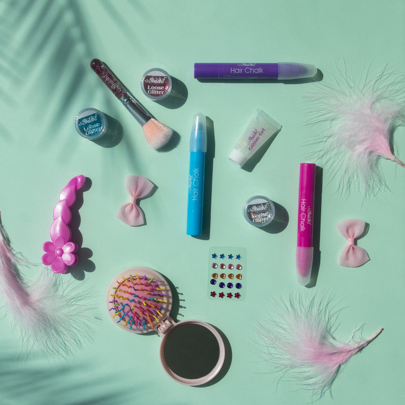 Shush! Glitter & Sparkle Hair Studio Hair Styling Set - Laadlee