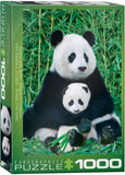 EuroGraphics Panda Bear & Baby - 1000Pcs
