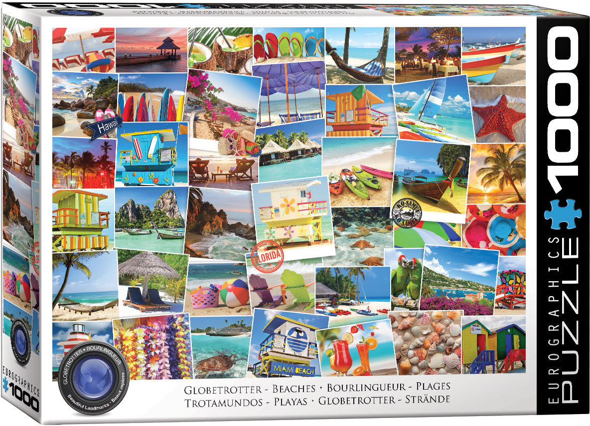 EuroGraphics Beaches Globetrotter - 1000Pcs