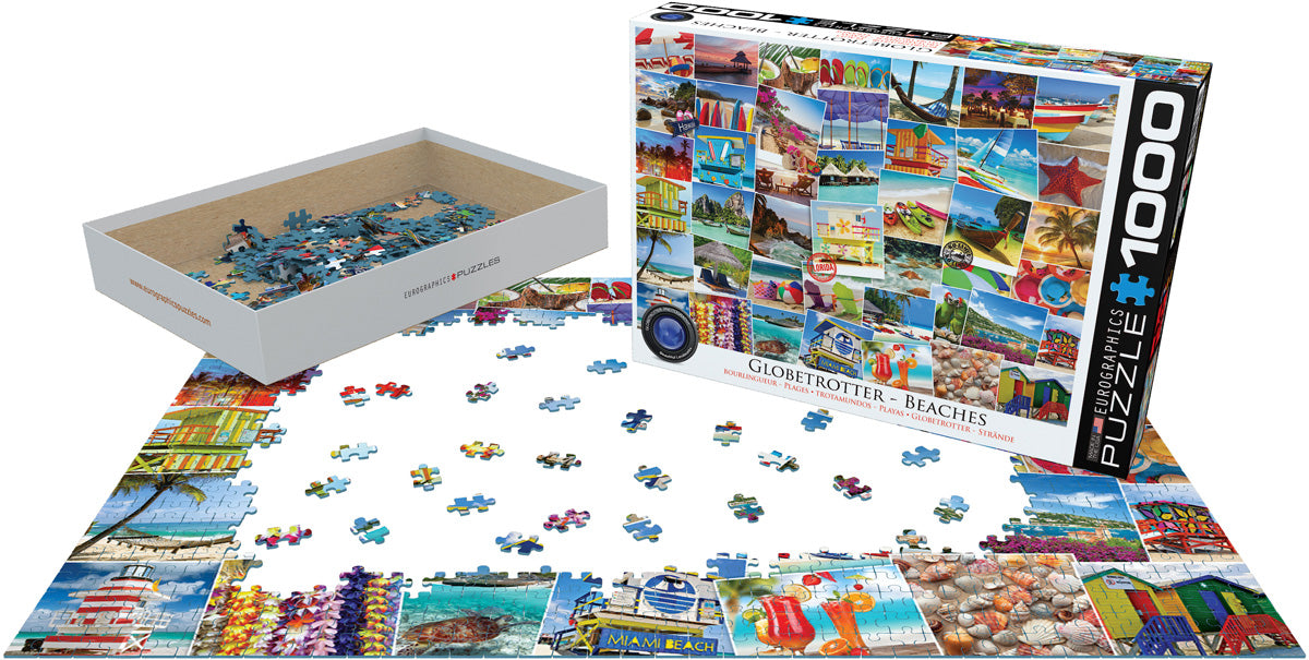 EuroGraphics Beaches Globetrotter - 1000Pcs