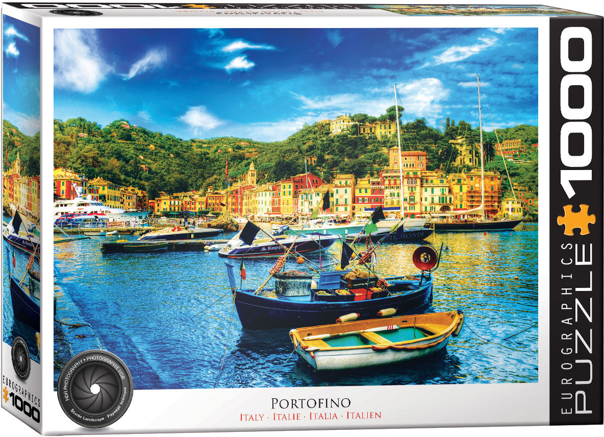 eurographics-portofino-italy-puzzle-1000pcs - 1
