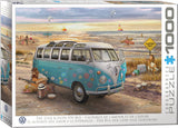 eurographics-love-hope-vw-bus-puzzle-1000pcs - 1