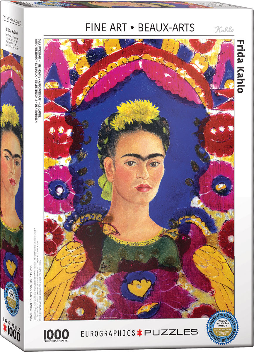 eurographics-frida-kahlo-self-portrait-puzzle-1000pcs - 1