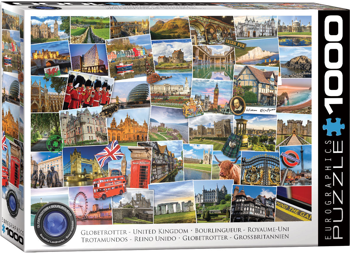 EuroGraphics Globetrotter United Kingdom - 1000Pcs