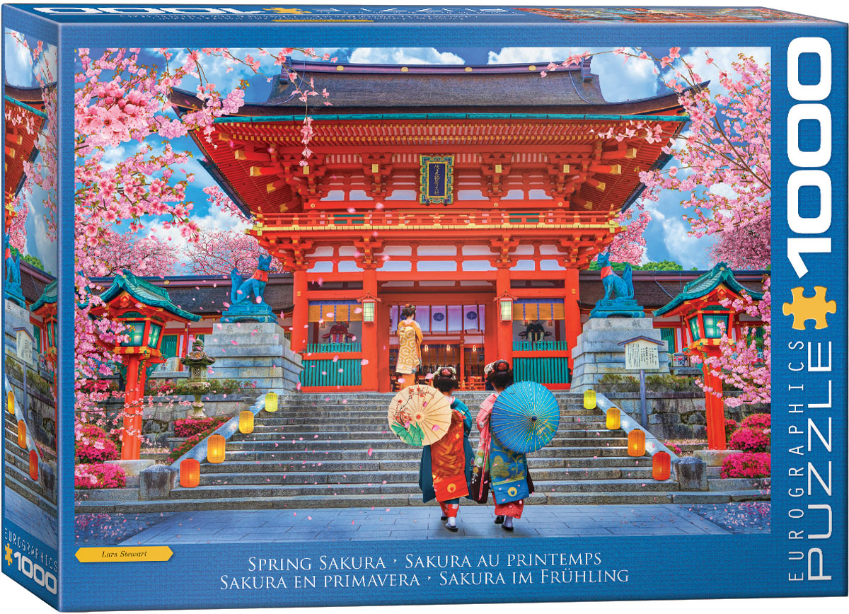 eurographics-asia-house-by-david-mclean-puzzle-1000pcs - 1