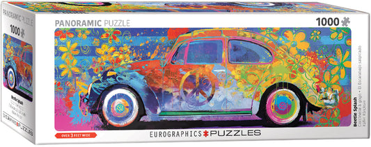 EuroGraphics Beetle Splash Puzzle Panorama - 1000Pcs