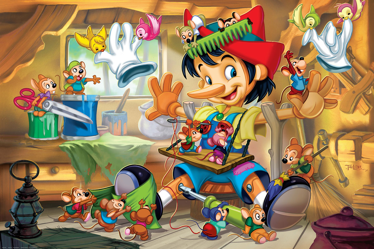 EuroGraphics Pinocchio - 35Pcs