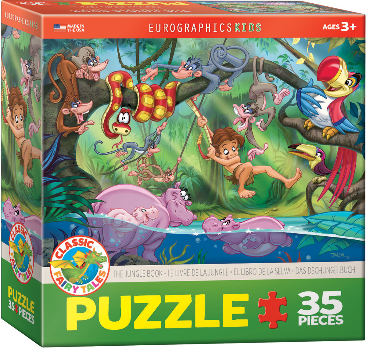 eurographics-the-jungle-book-puzzle-35pcs - 1