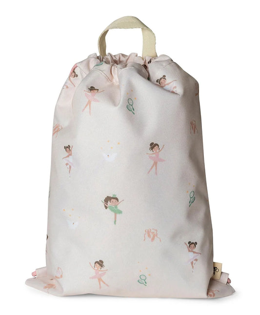 Citron Drawstring Backpack - Ballerina