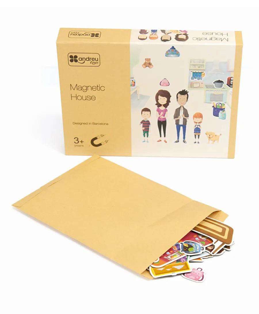 Andreu Toys Magnetic House - Laadlee