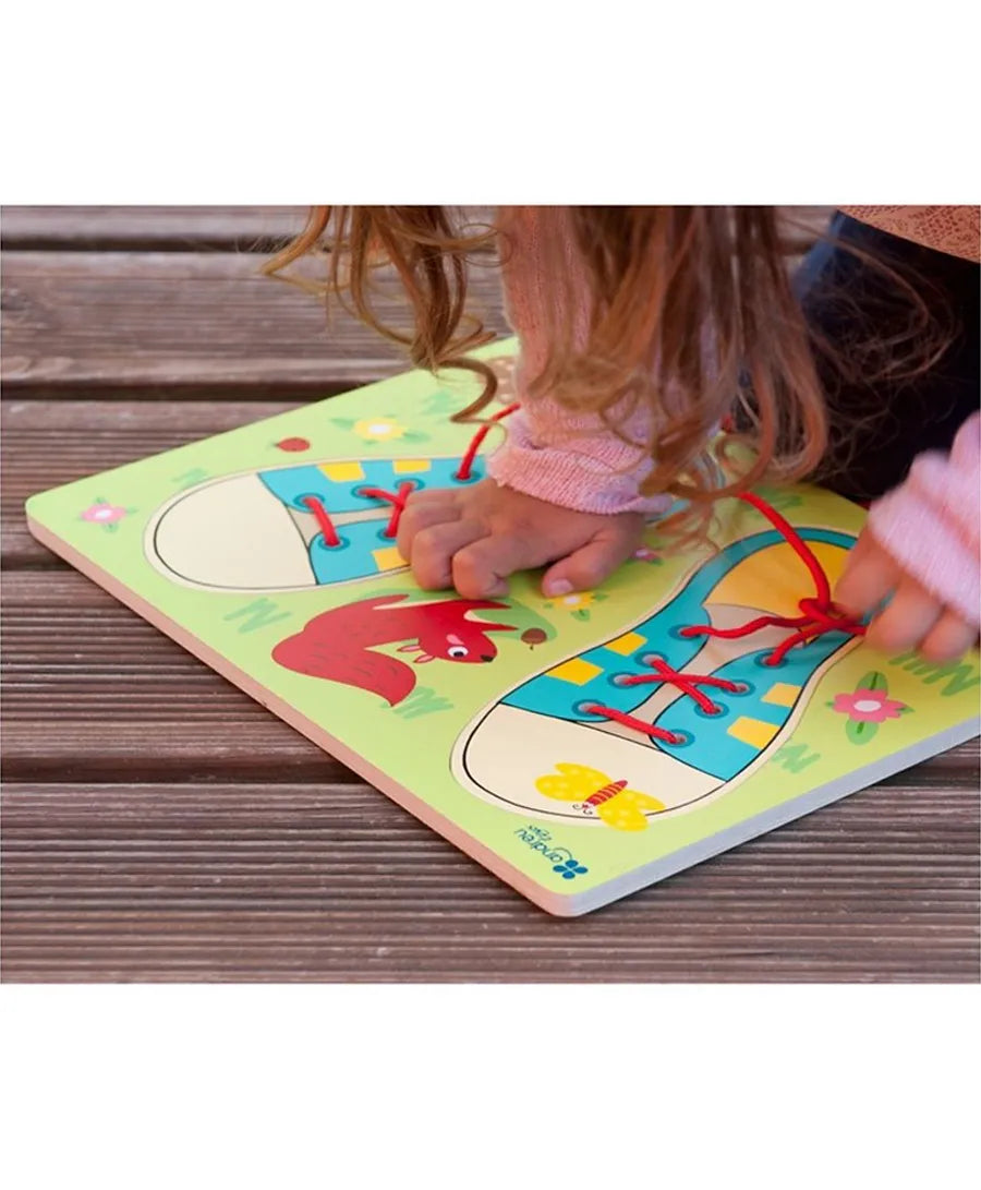 Andreu Toys Puzzle Lacing Shoes - Laadlee