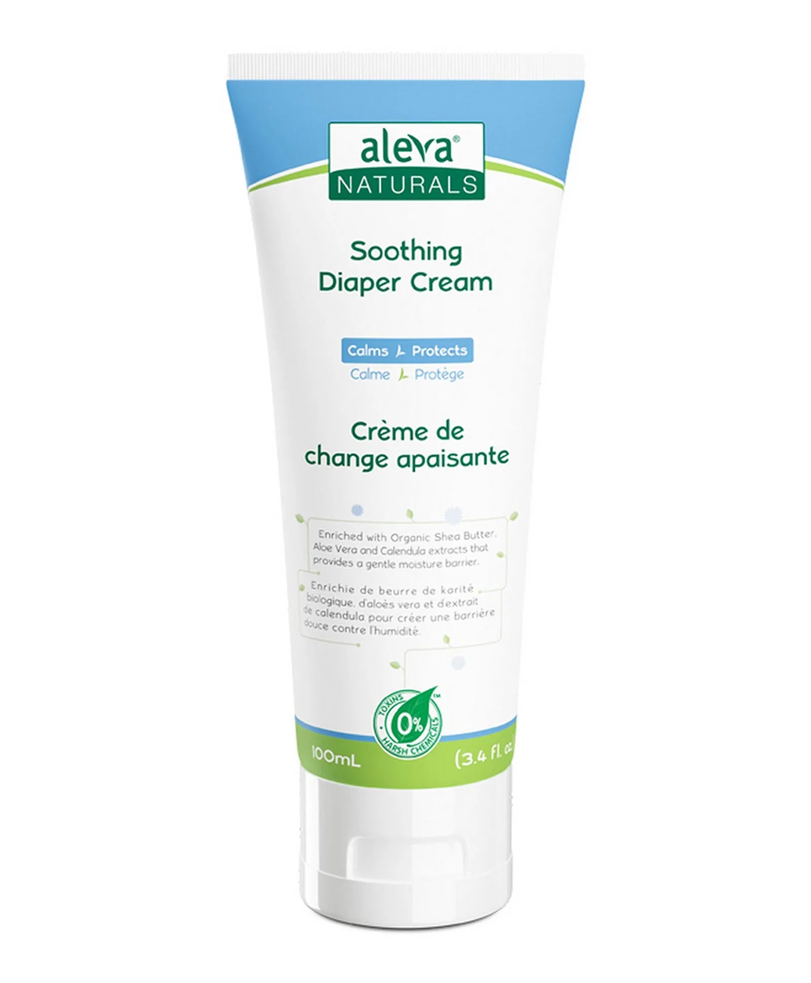 Aleva Naturals Soothing Diaper Cream - 100ml - Laadlee