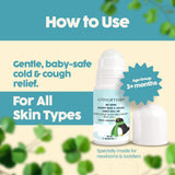 Omumsie No More Stuffy Nose & Cough Chest Roll On - 50ml