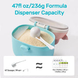 NCVI Baby Formula Dispenser On The Go - Blue