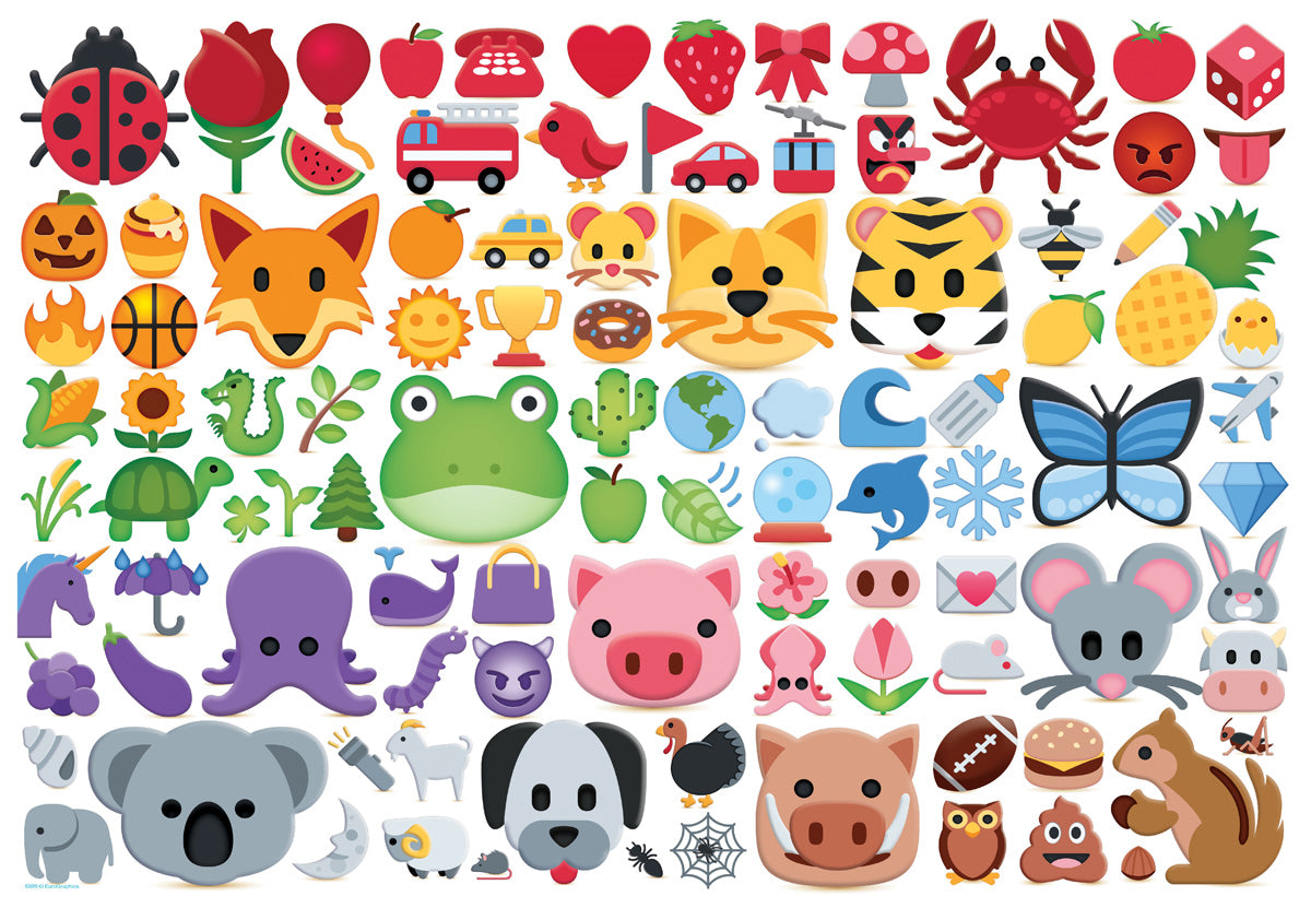 EuroGraphics Emoji Colors - 100pcs