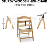 Hauck Arketa Baby High Chair - Oak