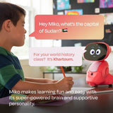 Miko 3: AI Powered Educational Robot - Red
