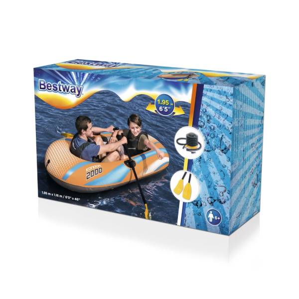 Bestway Boat Kondor 2000 Set - 185X97cm