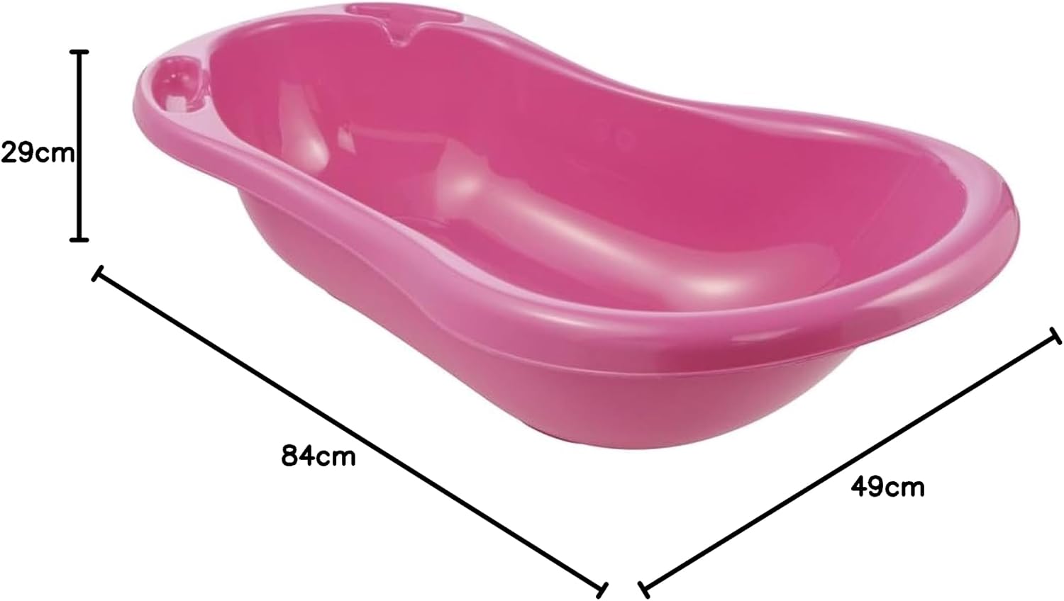 keeeper-baby-bath-84cm-dark-pink-7