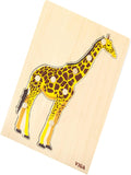 Viga Montessori Puzzle - Giraffe