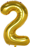 Brain Giggles 2 Number Foil Balloon 40inch - Gold