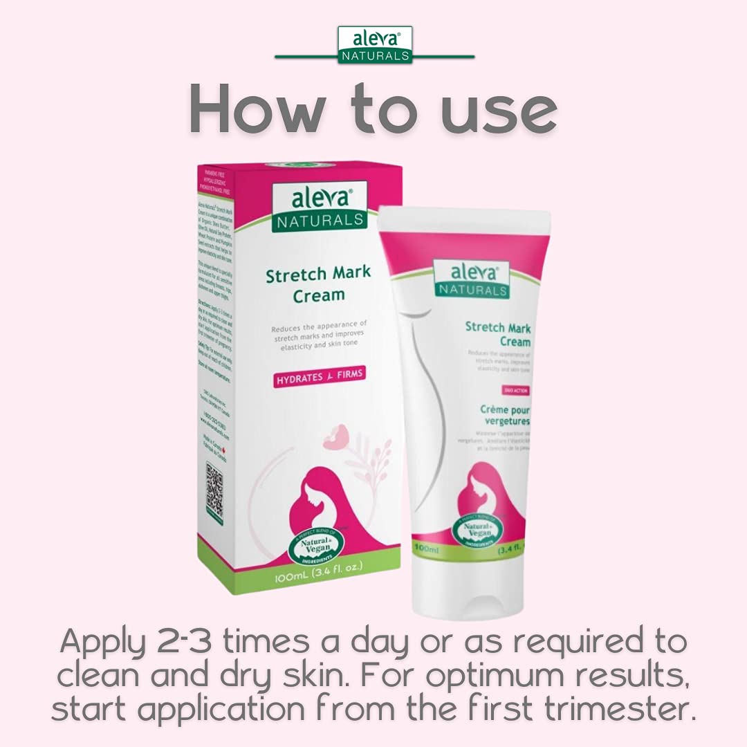 Aleva Naturals Maternal Care Stretch Mark Cream - 100ml - Laadlee