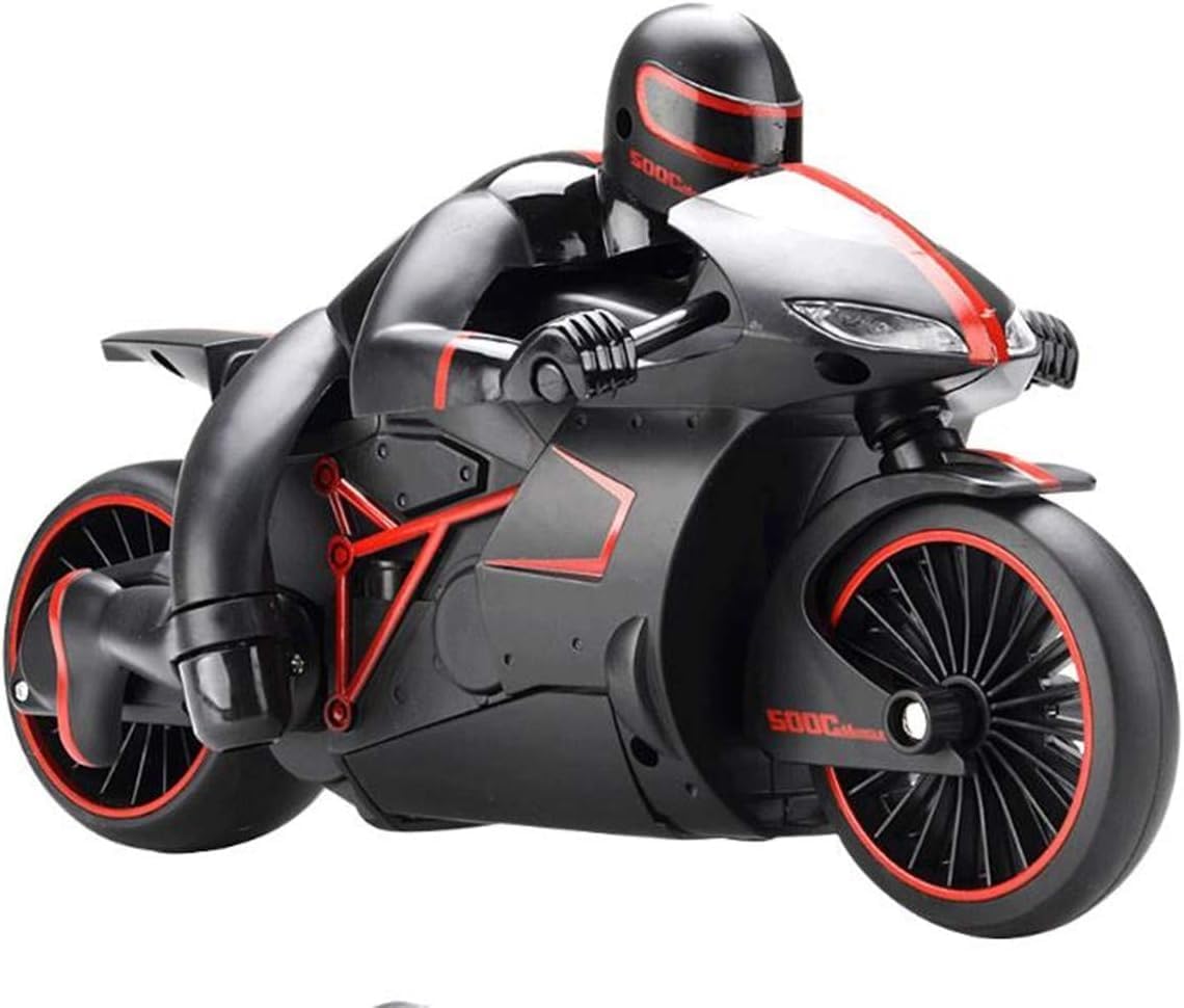 Crazon 2.4G High Speed R/ C Motorcycle - Red/ Green - Laadlee