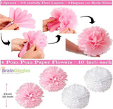 Brain Giggles First Birthday Decorations Kit - 32 Pcs