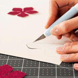 Cricut Truecontrol Knife Kit Blue With 5X Spare Blades