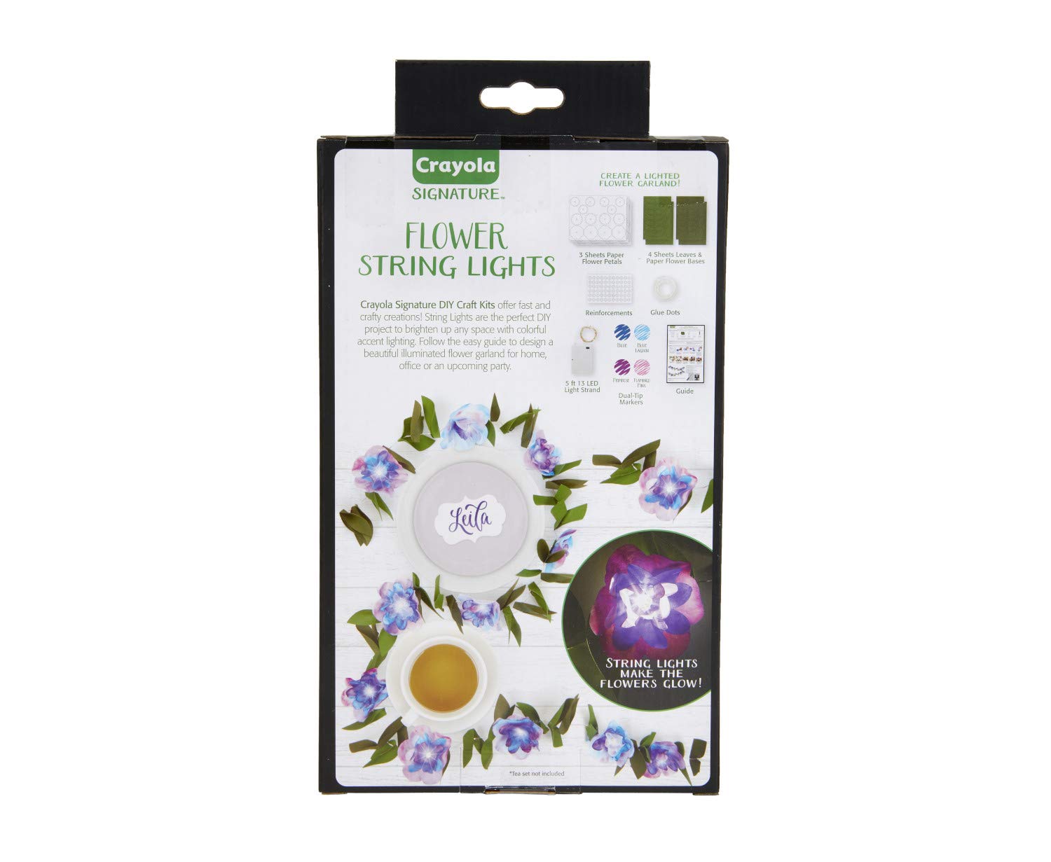 Crayola DIY Series: Flower String Lights - Laadlee
