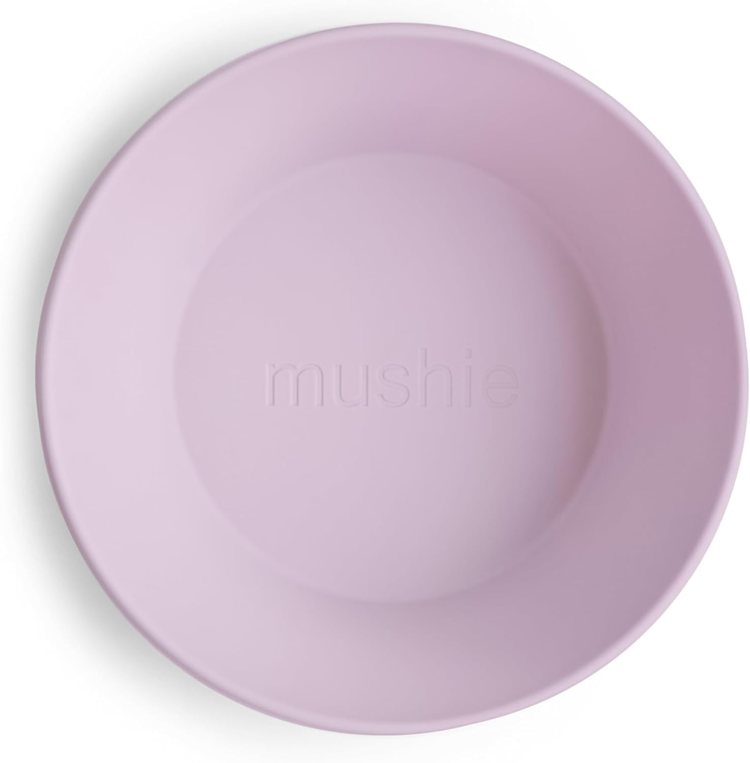 Mushie Dinner Bowl Round Soft Lilac - Laadlee