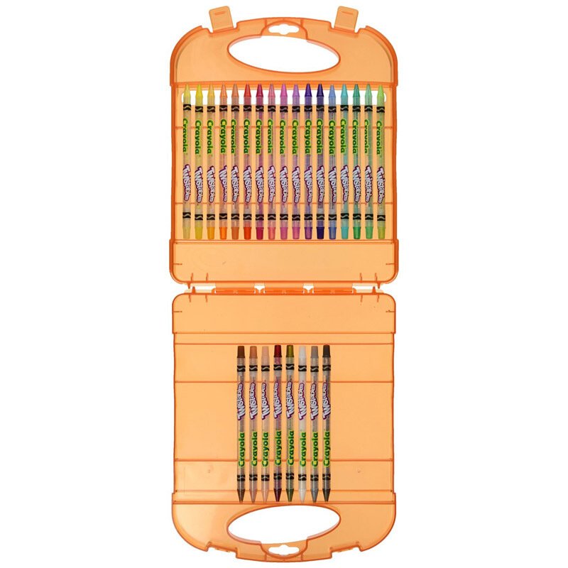 Crayola Twistables Colored Pencils and Paper - Pack of 65 - Laadlee