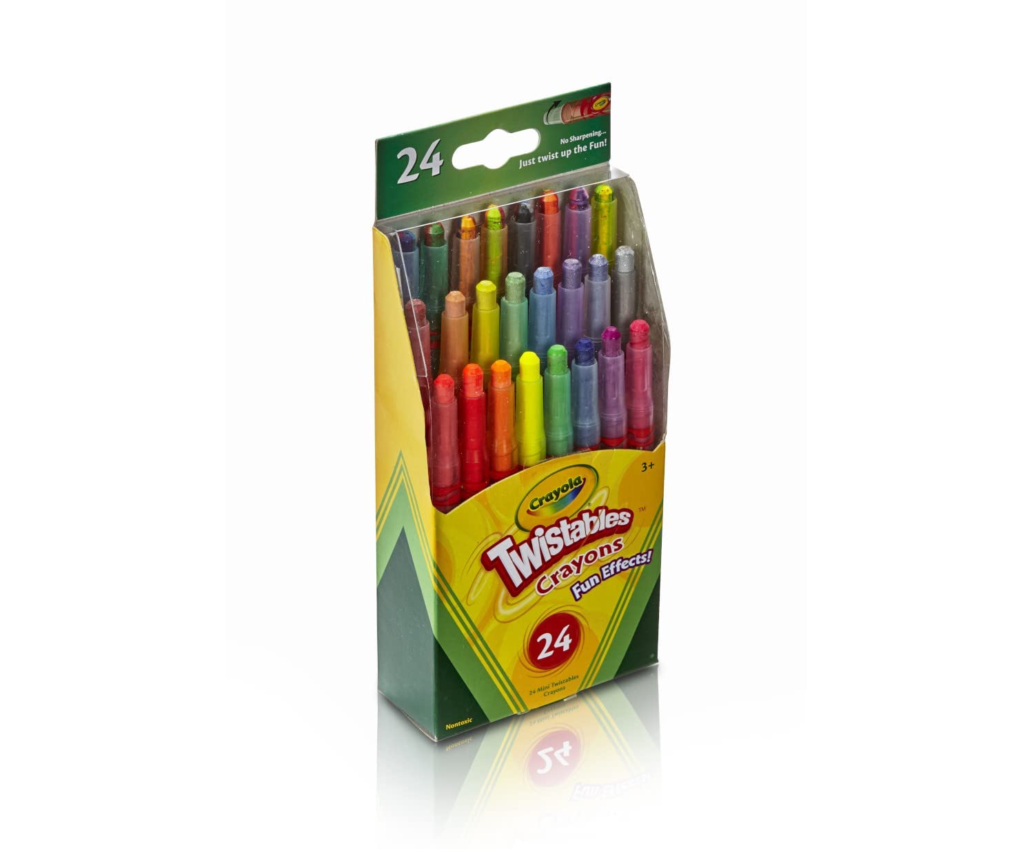 Crayola Twistables Fun Effects Crayons - Pack of 24 - Laadlee