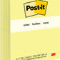 3M Post-it Notes Canary Yellow 76mmx127mm - Pack of 1