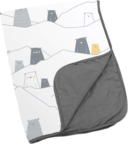 Doomoo Dream Baby Blanket - Bear Grey