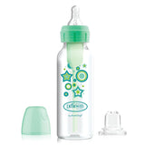 Dr. Brown's PP Narrow Options+ Bottle To Sippy Starter Kit 250ml - Green Stars - Laadlee
